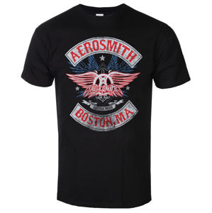 Tričko metal LOW FREQUENCY Aerosmith Boston Pride černá XXL